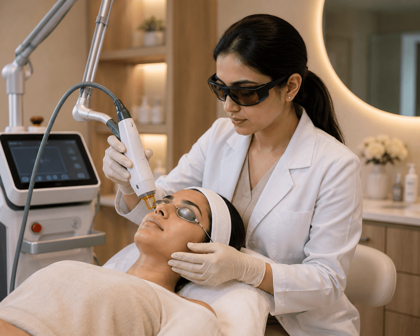 Aesthetic technology used for advanced and body treatments at Promed Aesthetics